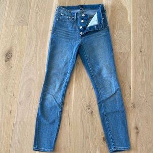 J Crew High Rise Skinny Jeans